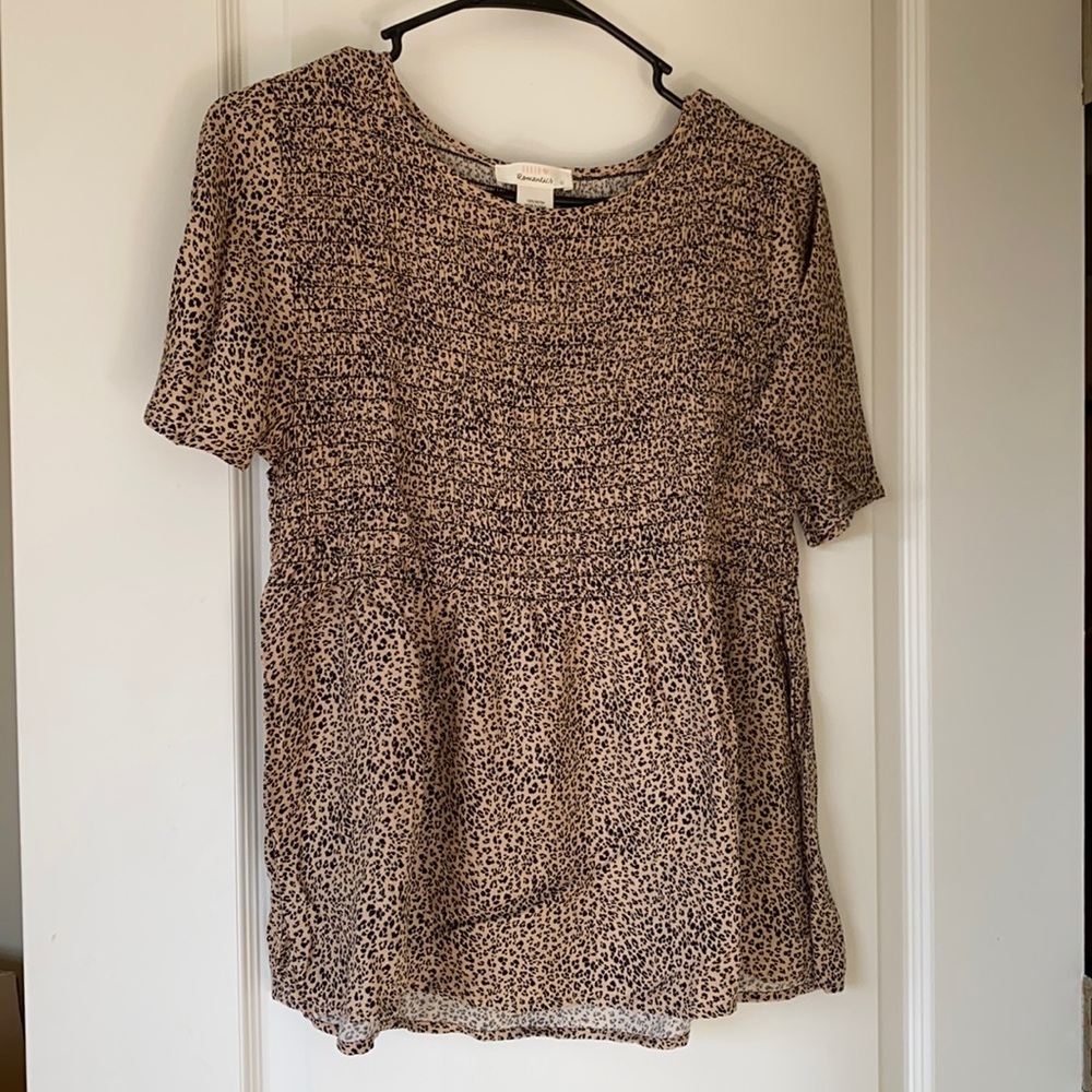 Leopard print shirt